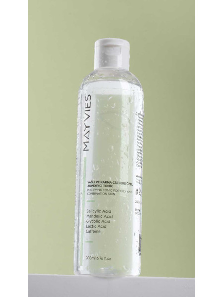 Yağlı ve Karma Ciltlere Özel Arındırıcı Tonik